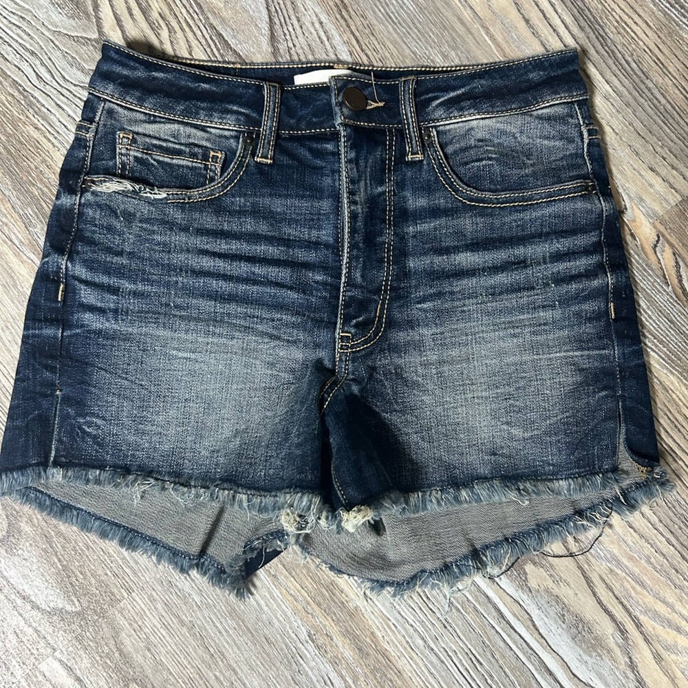 BKE Billie dark denim jean shorts NWOT
